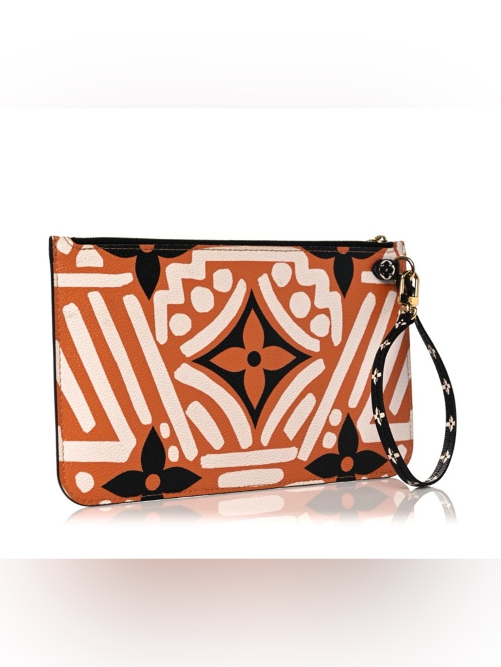 💯 Louis Vuitton Limited Edition Jungle Crafty Neverfull Pochette/Clutch